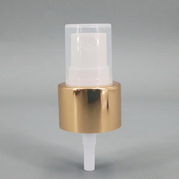 Customized 24/410 28/410 Aluminum Fine Mist Sprayer Gold Perfume Spray Pump