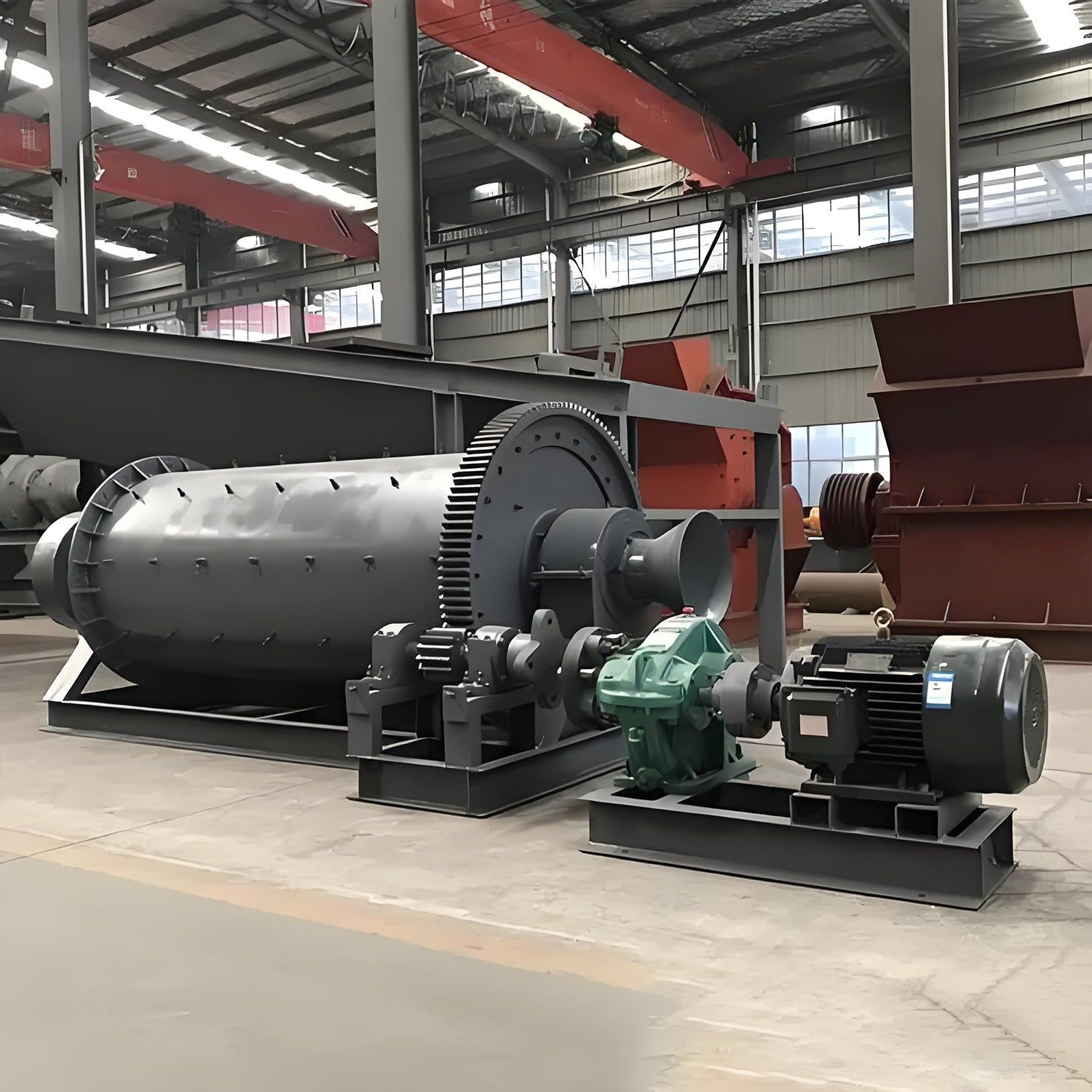 Non-Metallic Minerals Ball Mill with Feeding Size 25mm from Market