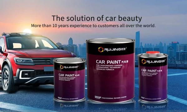 1K Transparent Iron Red Acrylic Spray Auto Coating And Paint