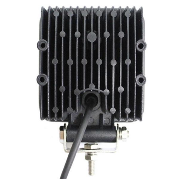 Square 6000K 3300lm Led Fog Lights For 4WD 4X4 ATV SUV Stainless Steel Bracket