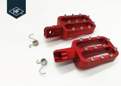 ATV Motorcycle Drag Racing Parts Pedals , Dirt Pit Bike Motorcycle Modification Parts