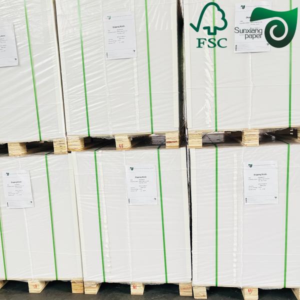 35PT 40PT Uncoated Cardboard Natural White Absorbent Pulpboard For Coaster Making