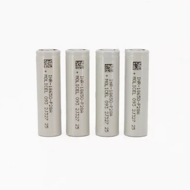 Molicel INR18650 P28A 2800mAh 18650 Lithium Ion Battery Cell for Flashlight