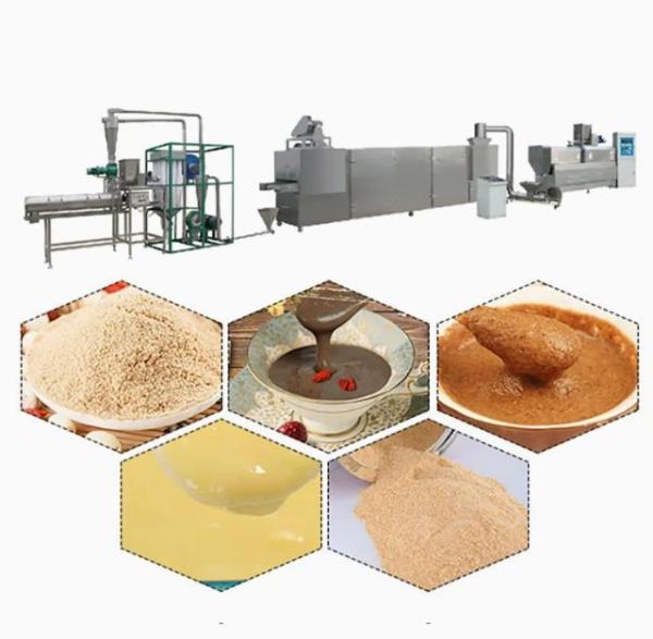 Chaîne de fabrication de poudre nutritionnelle automatique/aliment pour bébé faisant la machine