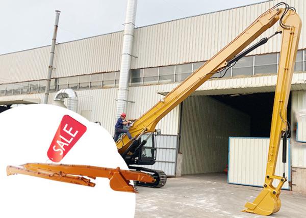 High Reach Demolition Excavator Boom And Arm With Shear Breaker