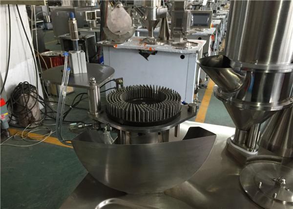 Advanced Touch Screen Semi Automatic Capsule Filling Machine Oil Vacuum Pump