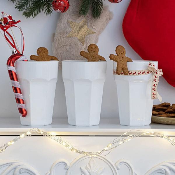 OEM Transparent San Plastic Whisky Glasses Customized Logo Color