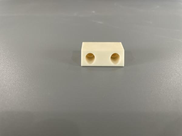 Insulating Alumina Al203 Special Shaped Beige Alumina Ceramic Block