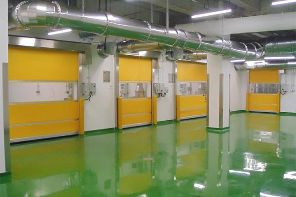 Porte à rouleaux ouvertes à l' intérieur et à l' extérieur en acier inoxydable 304