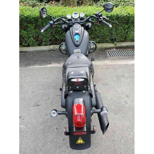 спорт шумоглушителя трубы мотоцикла 2 тяпки крейсера 250cc охлаженный маслом