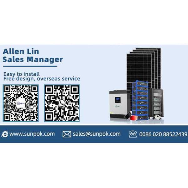 Умная система хранения литийных батарей BMS All in One Off Grid / Hybrid Grid Energy Wall Rack.