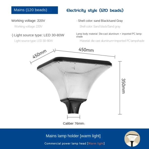 Long-Lifespan Solar Garden Lamp for Wholesale Projects and Landscape Upgrades