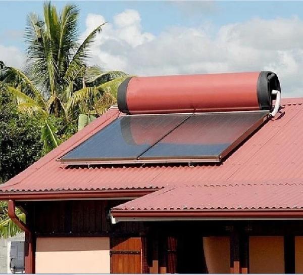 Roof Mounted Solar Geyser System 150L 200L 240L 300L with Flat-plate Collector Components