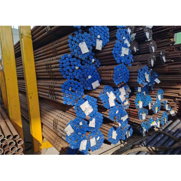 Norme enduite de l'en cuivre en acier ASTM A106 de tuyau sans couture de noir d'échangeur de chaleur