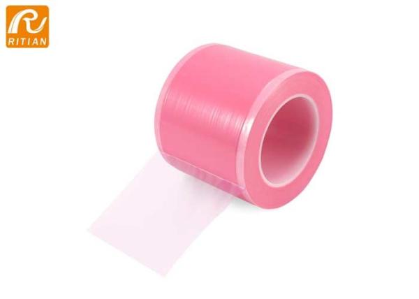 Ruloir de film de barrière dentaire rose avec boîte de distributeur 4 x 6 1200 feuilles de ruban adhésif jetable pour clinique dentaire salon de beauté de tatouage