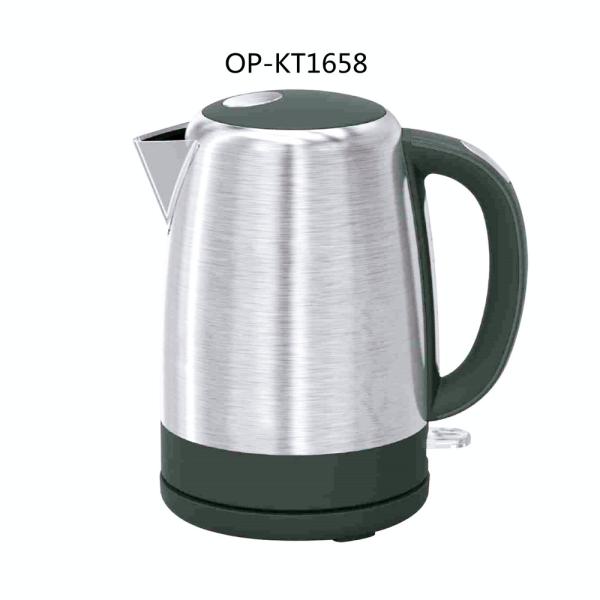 20.3cm*16.5cm*23cm Electric Kettle Stainless Steel 1500W Power 110V/220V-240V Voltage