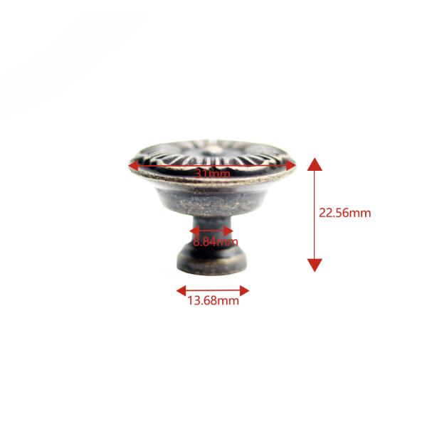 Винтажные тяги ручек неофициальных советников президента, ручки ящика цветка, ручки дрессера, античные латунные ручки тяги, деревенская бронзированная дверь