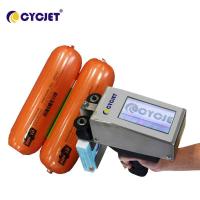 Altura Handheld da impressora 18mm do código de barras do Inkjet do QR Code 200DPI