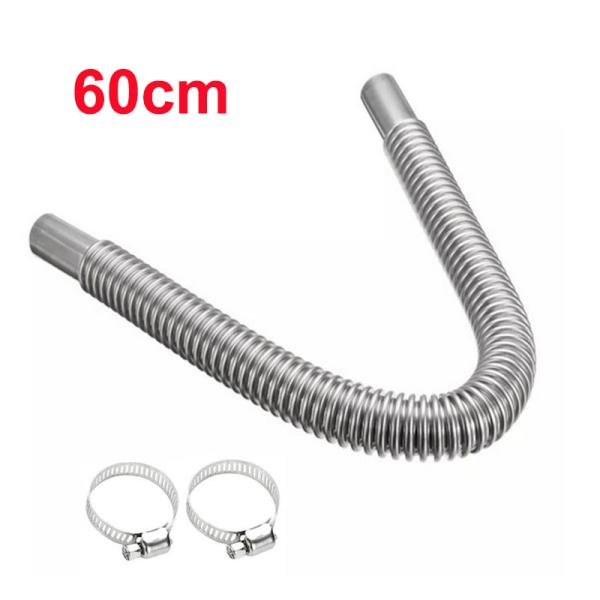 25mm Diameter 300cm Long Air Parking Heater Ducting Exhaust Pipe Hose Tube Muffler Silencer