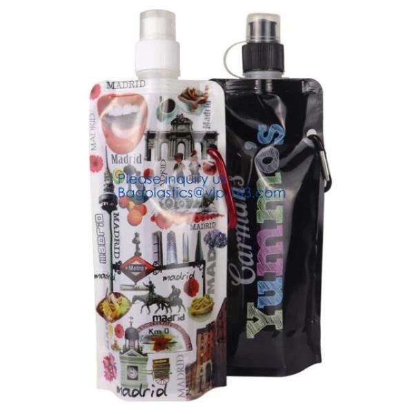 Биодеградабле жидкостная упаковывая таможня мешка доказательства утечки изготовленная на заказ сумка питьевой воды спорт сумки воды 1 галлона складная