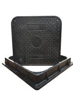 Anti Theft Sewage Engineering Construction BMC Manhole Cover En124