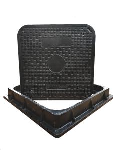 Anti Theft Sewage Engineering Construction BMC Manhole Cover En124