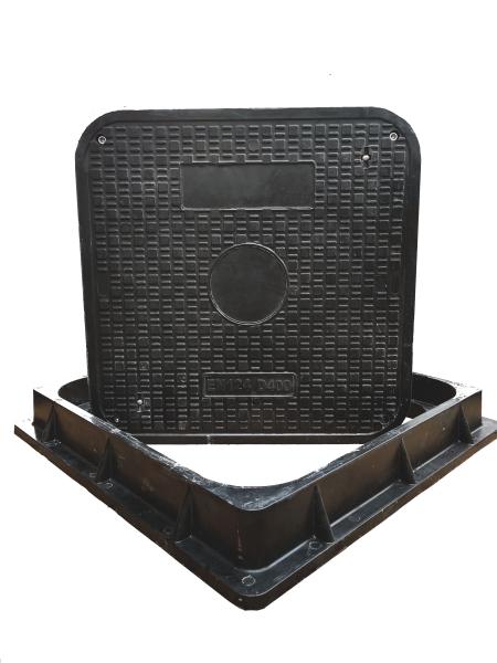 Anti Theft Sewage Engineering Construction BMC Manhole Cover En124