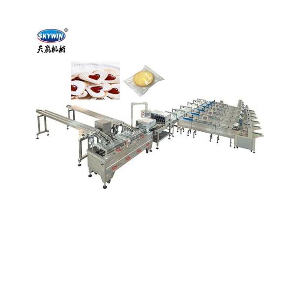 Automatic Hard Soft Soda Biscuit Sandwich Making Machine Biscuit Production Line