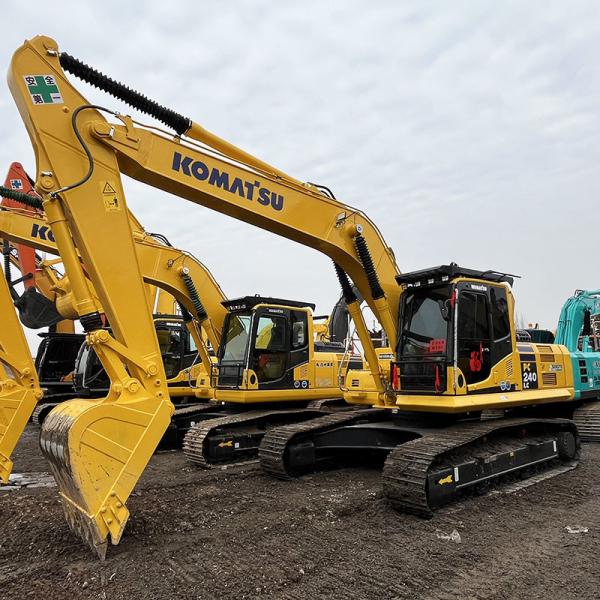 PC240-8 Old Komatsu Excavators 125kw Rated Power 1.2m3 Capacity Bucket