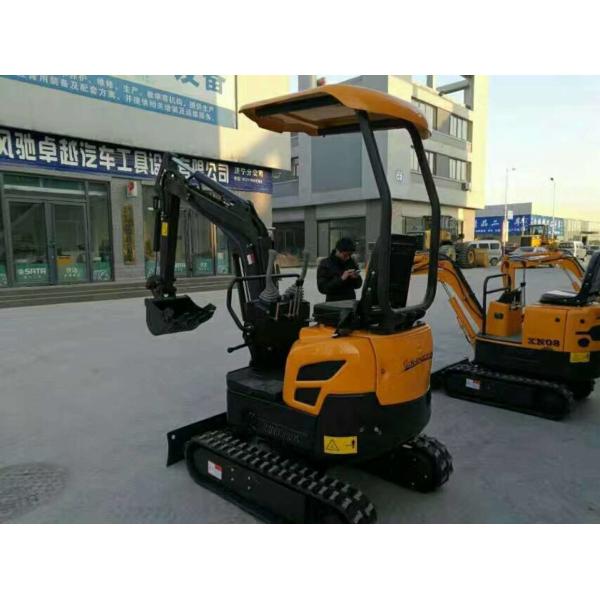 Shanbo Mini Tractor Loader Small Backhoe Crawler Excavator for Farm Garden Efficiency