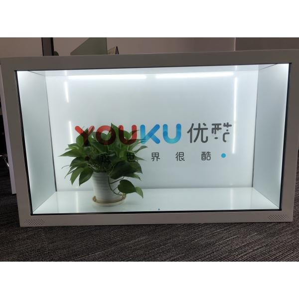 Transparent LCD Display Case , Digital Display Case 1920 * 1080 Resolution