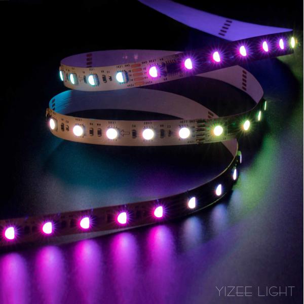 Цифровая RGB светодиодная лента DMX512 60LEDs/M 12mm 14.4W/M 5050 Dream Color Led Strip