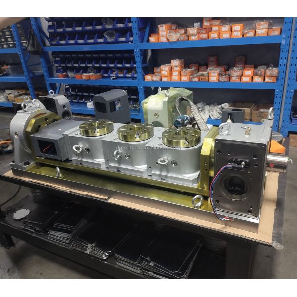 Multi Head 5 Axis CNC Rotary Table , Precision Vertical Rotary Table