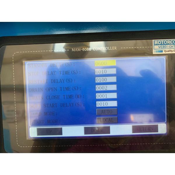 Touch Screen Display VSD Screw Compressor High Efficiency Drive Motor