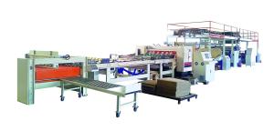 Chaîne de production de papier ondulé