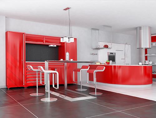 1.0-1.5mm Thickness Rolling Garage Cabinet with Storage Tool Box and Chest Drawers