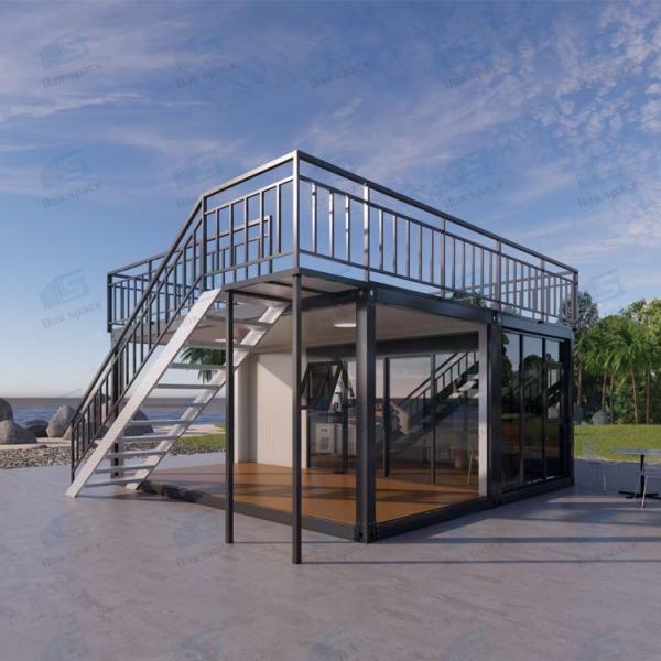 Traditional Prefabricated Houses Luxury 5 Bedroom 3 Bathroom Tiny Houses From China With Well Insulation And Furniture