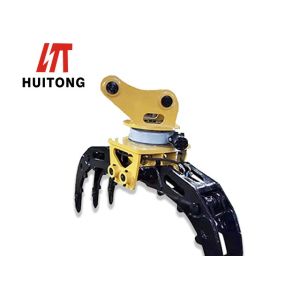VOLVO EC240B Excavator Rotating Grapple Hydraulic Mechanical