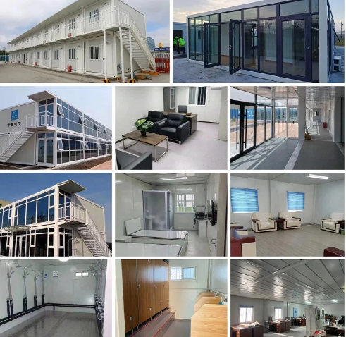 Casa de contenedores Roofing de metal máquina de formación de rollos seguro a prueba de fuego