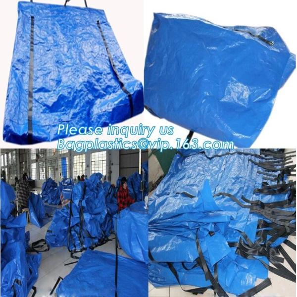 STRONG SEWING BLUE COATING WATERPROOF PE MATTRESS COVERS,REINFORCED PORTABLE MULTI-PURPOSE POLYTHYLENE TARPAULIN, NYLON