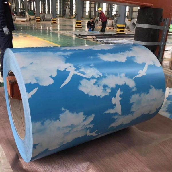 PPGI Prepainted Galvanized Steel Coil Hardness Mid Hard 0.12-4.0mm Thickness DX51D PPGI Color Coils
