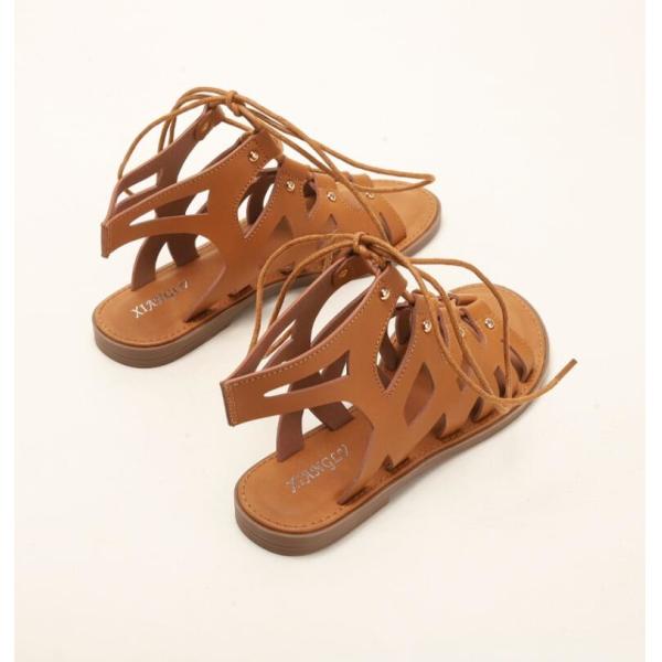 Women Sandals Flat Bottomed Casual Sandals Fashionable Strap Roman Sandals