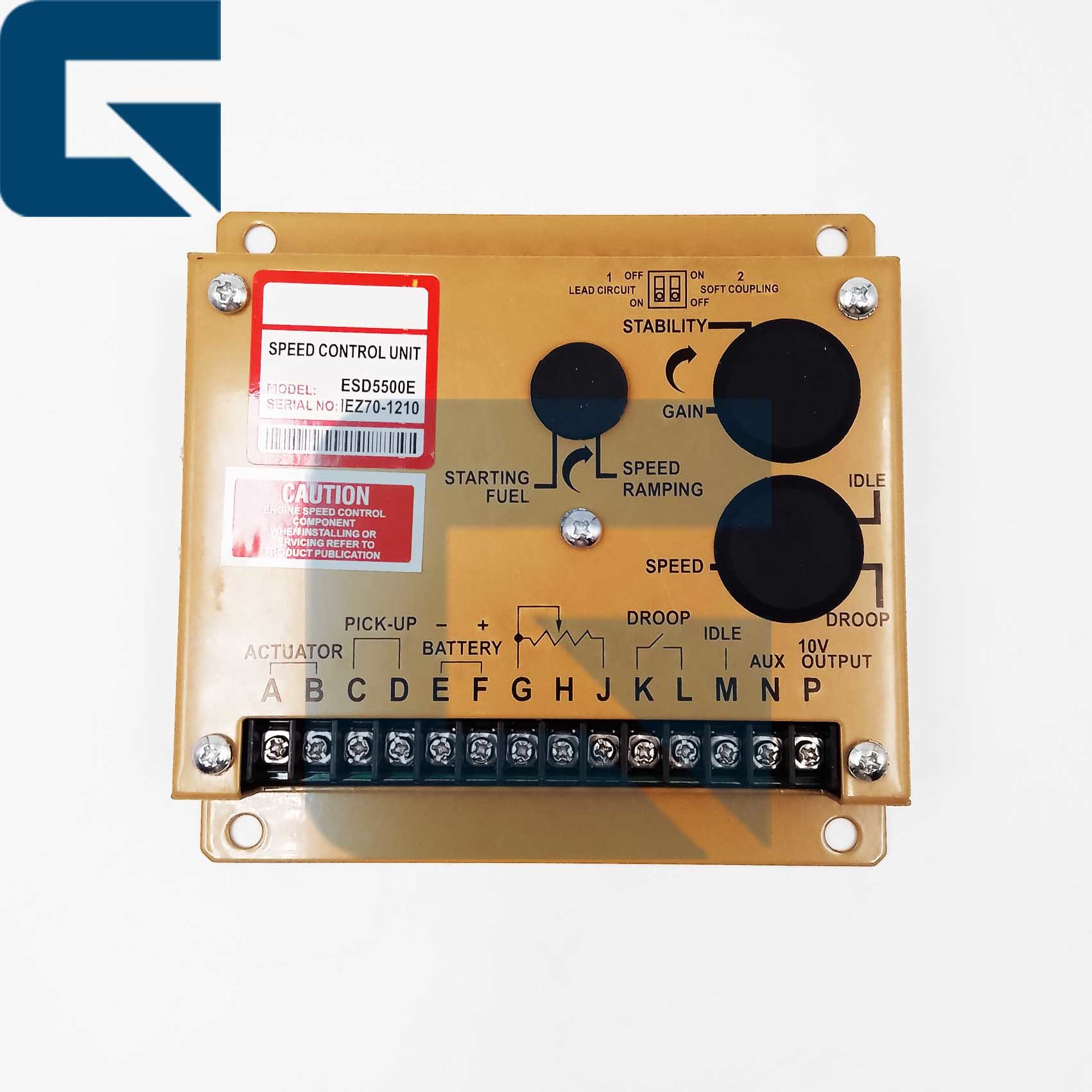 ESD5500E ESD5500e Борт управления скоростью Генератор Genset Части Электронный управляющий