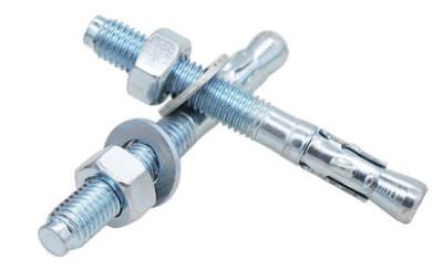 Grade 4.8 8.8 Carbon Steel Wedge Anchor , Power Fasteners Wedge Anchor