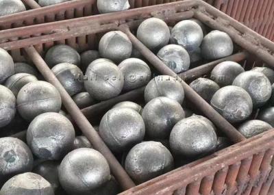 Bolas de moedura forjadas de aço do diâmetro de 55HRC 20mm 70mm