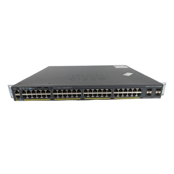 Catalyst C2960X Series 48 Port Gigabit PoE Switch 370W WS-C2960X-48FPD-L 2 X 10G SFP+