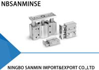 Cylindre pneumatique guidé par contrat de série de MGP action temporaire de taille de trou de 12 - de 100mm double