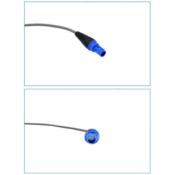 High Precision 6 Pin Temperature Sensor Probe MR850 Dark Grey Reusable Respiratory Humidifier Ozone CE Certified Medical Class