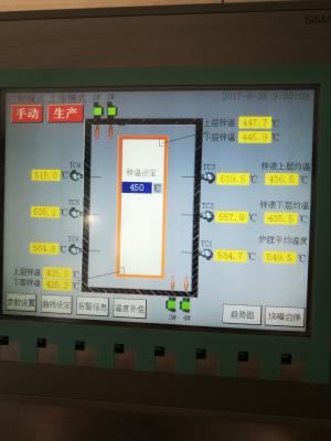 High Thermal Efficiency Zinc Tank Automatic Heating System For Paint / Glue / Silicone Oil