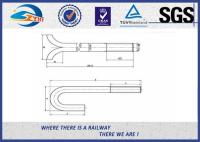 Parafusos Railway especiais galvanizados do dorminhoco e tipo Nuts do quadrado U